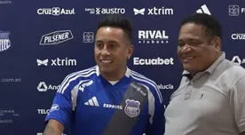 Christian Cueva dejó potente mensaje durante su presentación en Emelec: "La verdad es que..." Christian Cueva dejó potente mensaje durante su presentación en Emelec: "La verdad es que..."