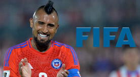 FIFA anuncia a Chile en el Mundial y Arturo Vidal lo celebra por todo lo alto FIFA anuncia a Chile en el Mundial y Arturo Vidal lo celebra por todo lo alto