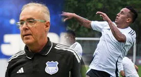 DT de Emelec dio llamativo comentario sobre Cueva tras su primer entrenamiento: "Le costó un..." DT de Emelec dio llamativo comentario sobre Cueva tras su primer entrenamiento: "Le costó un..."