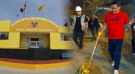 Vecinos de Comas son beneficiados con esta obra promovida por la municipalidad: "Adiós a la tierra y polvo..."