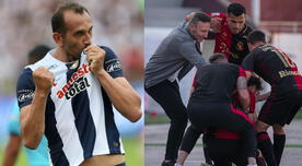 Hernán Barcos calentó el partido de Alianza Lima en Arequipa: "Melgar es un..." Hernán Barcos calentó el partido de Alianza Lima en Arequipa: "Melgar es un..."