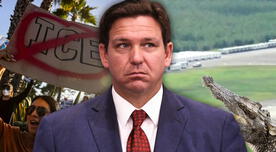 Duro golpe para ICE y Ron DeSantis: manifestantes arremeten contra la mega prisión 'Alligator Alcatraz' en Florida