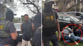 Duro momento en Los Ángeles: inmigrante CONVULSIONA al ver a su esposo ser arrestado por agentes del ICE Duro momento en Los Ángeles: inmigrante CONVULSIONA al ver a su esposo ser arrestado por agentes del ICE