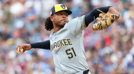 Freddy Peralta sigue brillando en la MLB: el dominicano consiguió su novena victoria con los Milwaukee Brewers