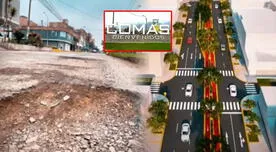 Municipalidad de Comas y su buena noticia a los vecinos: confirman remodelación de pistas y nueva ciclovía en importante avenida
