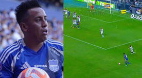 ¡Espectacular! Christian Cueva se lució con gran pase que terminó en gol de Emelec - VIDEO ¡Espectacular! Christian Cueva se lució con gran pase que terminó en gol de Emelec - VIDEO