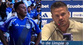 DT de Emelec dio firme calificativo sobre Cueva tras salir de la zona de descenso: "Es un..." DT de Emelec dio firme calificativo sobre Cueva tras salir de la zona de descenso: "Es un..."