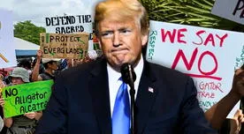 Florida en contra de ICE y Donald Trump: manifestantes protestan contra 'Alligator Alcatraz' tras muerte de inmigrante Florida en contra de ICE y Donald Trump: manifestantes protestan contra 'Alligator Alcatraz' tras muerte de inmigrante
