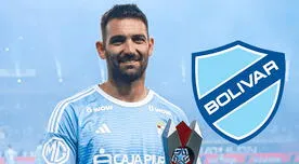La publicación de Bolívar ante la inminente llegada del goleador Martín Cauteruccio La publicación de Bolívar ante la inminente llegada del goleador Martín Cauteruccio