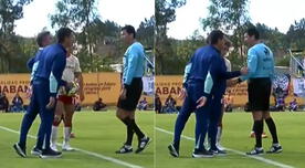 Asistente de Alianza y Kevin Ortega protagonizan fuerte cruce en pleno partido: "Deja jugar" Asistente de Alianza y Kevin Ortega protagonizan fuerte cruce en pleno partido: "Deja jugar"