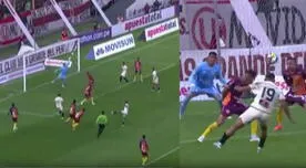 Edison Flores casi marca un golazo en el partido de Universitario contra Chankas Edison Flores casi marca un golazo en el partido de Universitario contra Chankas