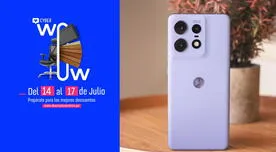 512GB de pura potencia Motorola al mejor precio por el Cyber Wow: carga de 125W, procesador Snapdragon y pantalla 144Hz