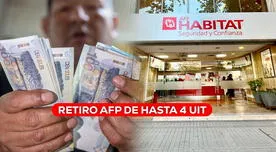¿Cómo se realizaría el retiro AFP de hasta 4 UIT en 2025 tras presentarse la solicitud de desembolso?