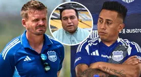Periodista ecuatoriano despotricó contra Cueva por querer botar a DT de Emelec: "No ha ganado..."