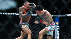 Max Holloway venció a Dustin Poirier en el UFC 318 y pudo retener su cinturón