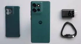 512 GB de memoria, batería de 5000 mAh y triple cámara 4K: este Motorola con acabado en cuero lo tiene todo y cuesta poco