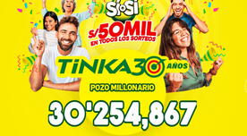 La Tinka, miércoles 23 de julio: pozo millonario, resultados y dónde ver La Tinka, miércoles 23 de julio: pozo millonario, resultados y dónde ver