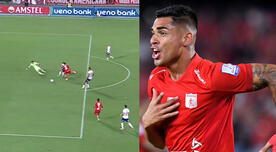 Luis Ramos obligó al arquero a cometer un blooper y terminó en gol de América de Cali Luis Ramos obligó al arquero a cometer un blooper y terminó en gol de América de Cali