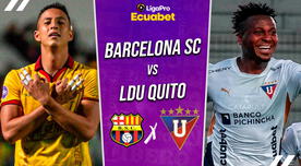 Barcelona SC vs LDU Quito EN VIVO, Liga Pro: a qué hora juega, canal y pronóstico
