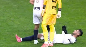 Carlos Zambrano se sintió tras fuerte choque y desató la preocupación en Alianza Lima - VIDEO Carlos Zambrano se sintió tras fuerte choque y desató la preocupación en Alianza Lima - VIDEO