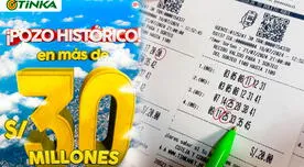 Últimos resultados de La Tinka 2025 y todo lo que debes saber sobre el Pozo Millonario de más de S/30 millones Últimos resultados de La Tinka 2025 y todo lo que debes saber sobre el Pozo Millonario de más de S/30 millones
