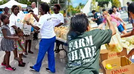 Buenas noticias, inmigrantes venezolanos: en Florida reparten comida gratis sin pedir documentos ni hacer preguntas Buenas noticias, inmigrantes venezolanos: en Florida reparten comida gratis sin pedir documentos ni hacer preguntas
