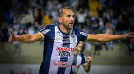 La grandiosa noticia que recibió Hernán Barcos previo al partido ante Alianza Atlético