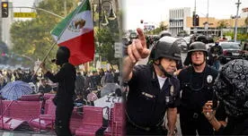 Protestas en Los Ángeles | el preciso momento en el que arrestan a un manifestante y terminó con una fractura (VIDEO) Protestas en Los Ángeles | el preciso momento en el que arrestan a un manifestante y terminó con una fractura (VIDEO)
