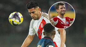 ¡Batacazo! Futbolista de la selección peruana muy cerca de jugar con Thomas Müller ¡Batacazo! Futbolista de la selección peruana muy cerca de jugar con Thomas Müller