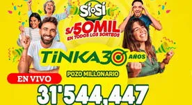 La Tinka resultados de hoy, 30 de julio | Horario, premios y en cuánto está el pozo millonario La Tinka resultados de hoy, 30 de julio | Horario, premios y en cuánto está el pozo millonario