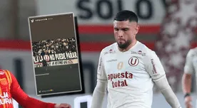 El contundente mensaje de Rodrigo Ureña que sorprendió a los hinchas de la 'U': "No puede..." El contundente mensaje de Rodrigo Ureña que sorprendió a los hinchas de la 'U': "No puede..."