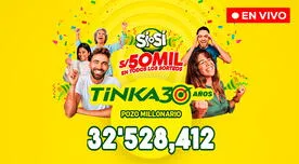 La Tinka resultados de HOY, miércoles 6 de agosto: revisa la jugada ganadora del pozo millonario La Tinka resultados de HOY, miércoles 6 de agosto: revisa la jugada ganadora del pozo millonario