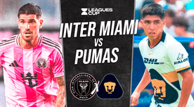 Inter Miami vs. Pumas EN VIVO: hora y dónde ver la Leagues Cup 2025 con Piero Quispe