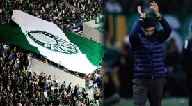 Palmeiras en crisis: hinchas insultan a DT antes de enfrentar a la 'U' y él responde sin filtros