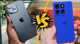 iPhone 16 Pro Max vs. Motorola Edge 60 Pro | Cuál tiene mejor pantalla, procesador y cámara para comprar este 2025 iPhone 16 Pro Max vs. Motorola Edge 60 Pro | Cuál tiene mejor pantalla, procesador y cámara para comprar este 2025
