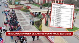 Examen de admisión UNI 2025-2 | Resultados AQUÍ de la prueba de aptitud vocacional de este sábado 9 de agosto Examen de admisión UNI 2025-2 | Resultados AQUÍ de la prueba de aptitud vocacional de este sábado 9 de agosto