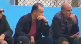 Juan Reynoso regresó al Perú: ex DT de la selección presente en el Cristal vs Melgar