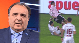 Exárbitro FIFA dio su firme postura sobre dura falta de Di Benedetto: "Debió ser..."