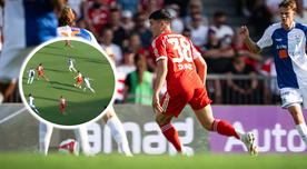 Peruano Felipe Chávez debutó en Bayern Múnich de Alemania: su sensacional jugada para el 2-0 [VIDEO]