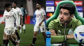 DT de Palmeiras dio fuerte mensaje sobre Universitario tras goleada en el Monumental: "Fue un..."
