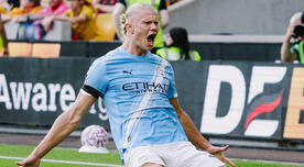 Manchester City goleó 4-0 a Wolves con doblete de Haaland en la Premier League