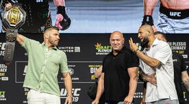 Dana White confesó que la mejor pelea en la UFC será entre Dricus Du Plessis vs. Khamzat Chimaev
