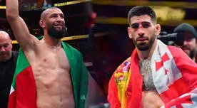 Khamzat Chimaev, campeón de peso mediano de la UFC, propone a un nuevo rival para Ilia Topuria Khamzat Chimaev, campeón de peso mediano de la UFC, propone a un nuevo rival para Ilia Topuria