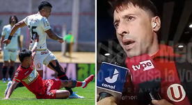 Britos dejó airado reclamo a la Liga 1 tras empate de Universitario en Huancayo: "Mamarracho"