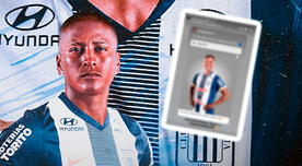 Pedro Aquino sorprende con publicación tras ser refuerzo blanquiazul: "Corazón Alianza Lima"