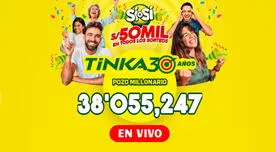 La Tinka de HOY, domingo 24 de agosto EN VIVO: resultados, premios y números ganadores del Pozo Millonario