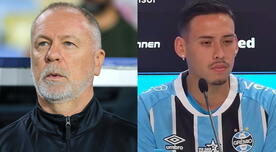 Hinchas de Gremio cuestionan a DT Mano Menezes por no utilizar a Erick Noriega Hinchas de Gremio cuestionan a DT Mano Menezes por no utilizar a Erick Noriega
