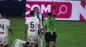 Kevin Quevedo cometió un terrible falta a José Carabalí y fue expulsado del clásico Kevin Quevedo cometió un terrible falta a José Carabalí y fue expulsado del clásico