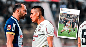 Universitario y su potente mensaje con imagen de Alex Valera y Hernán Barcos: "Sin humildad..."