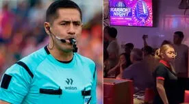 Árbitro peruano es captado en discoteca en horas de la noche antes de un importante partido